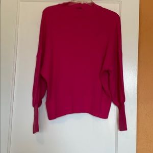 Express Hot Pink Knit Sweater